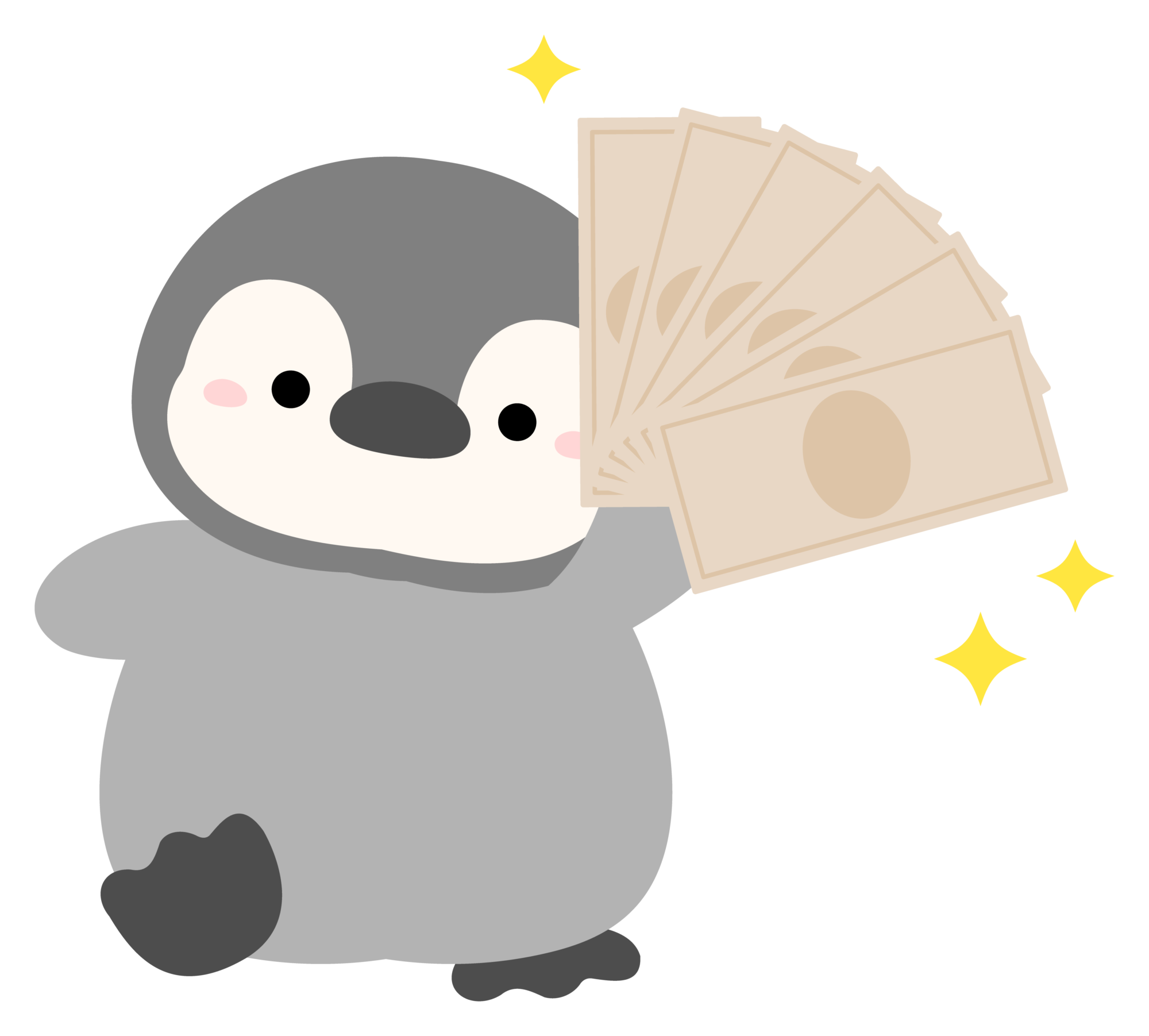 ちゃっかり者のペン太くん